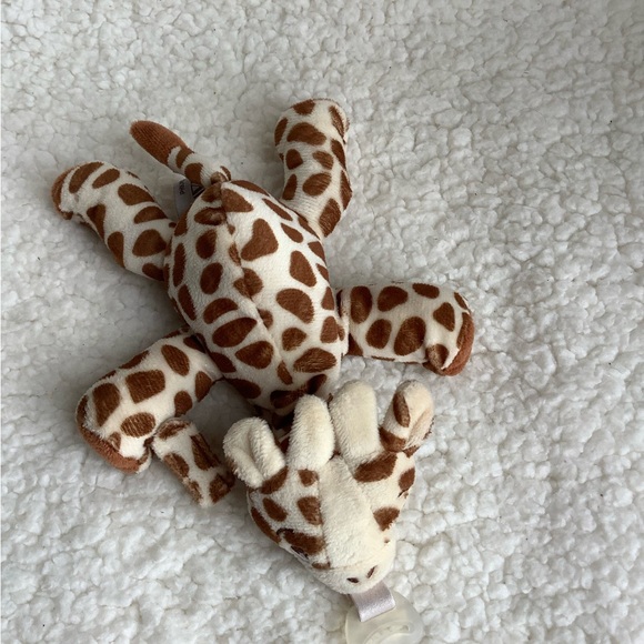 Philips Avent Soothie Snuggle Soother Holder Giraffe Stuffed Animal Plush 0m+ - Picture 7 of 8